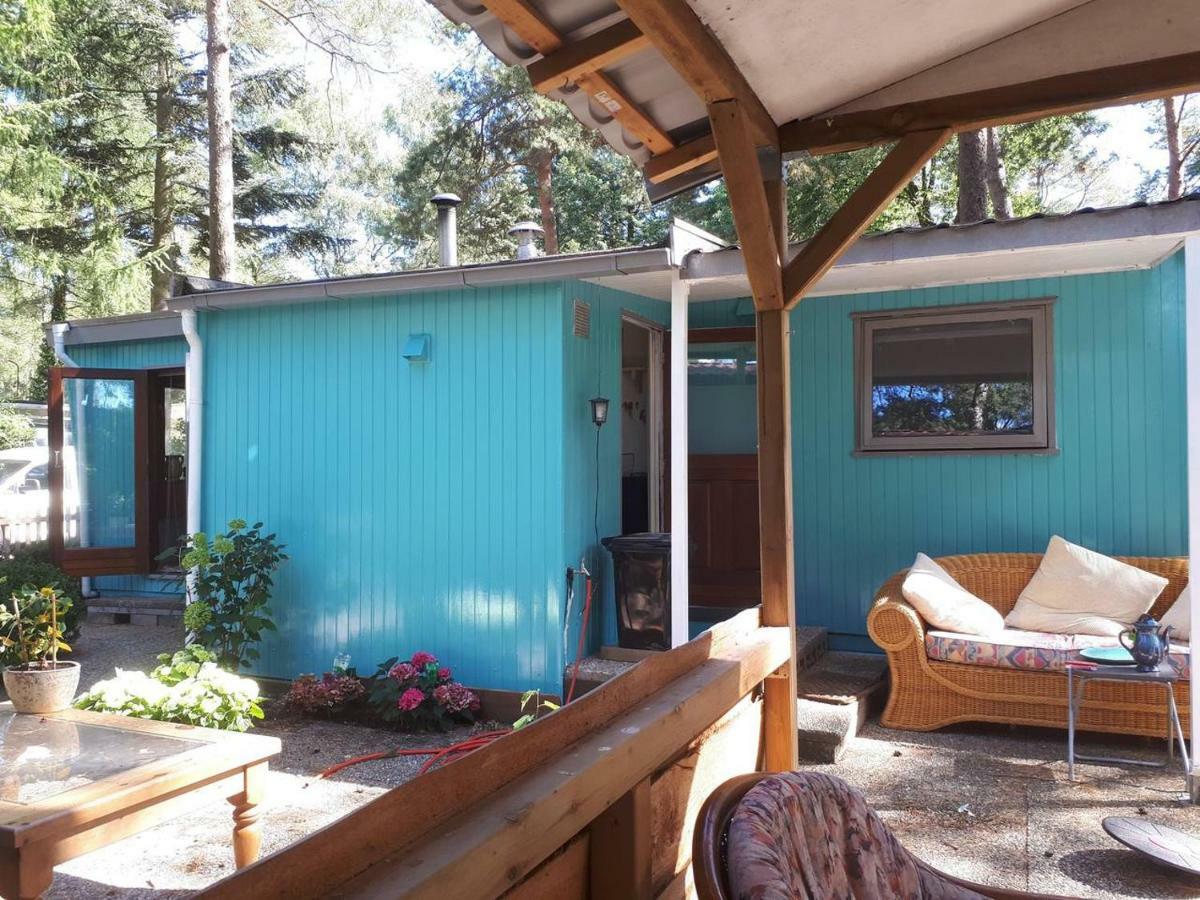 Boshuis Turquoise / Smaakvol Genieten Op De Veluwe ホンデルロー エクステリア 写真