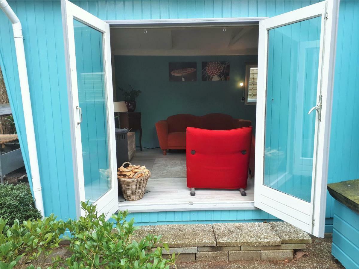 Boshuis Turquoise / Smaakvol Genieten Op De Veluwe ホンデルロー エクステリア 写真